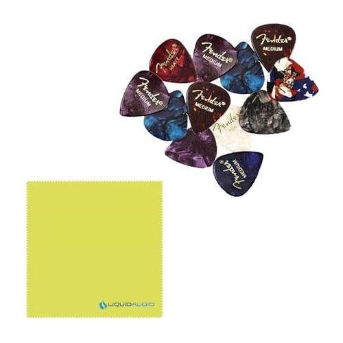 Fender Pure Vintage Design '62 Precision Bass® Pickups Bundle w/ 12x Picks and Liquid Audio Polishing Cloth - Image 4