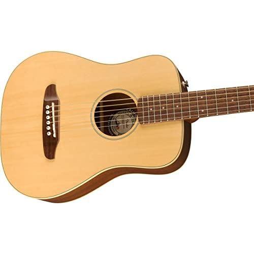 Fender Redondo Mini Acoustic Guitar, Sunburst, Maple Fingerboard, with Gig Bag - Image 4