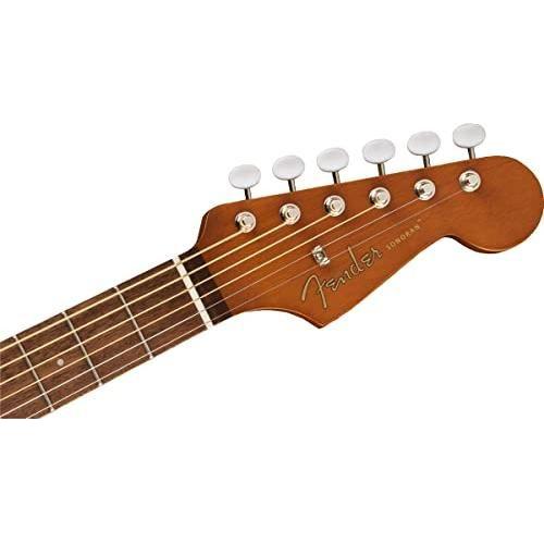Fender Redondo Mini Acoustic Guitar, Sunburst, Maple Fingerboard, with Gig Bag - Image 5