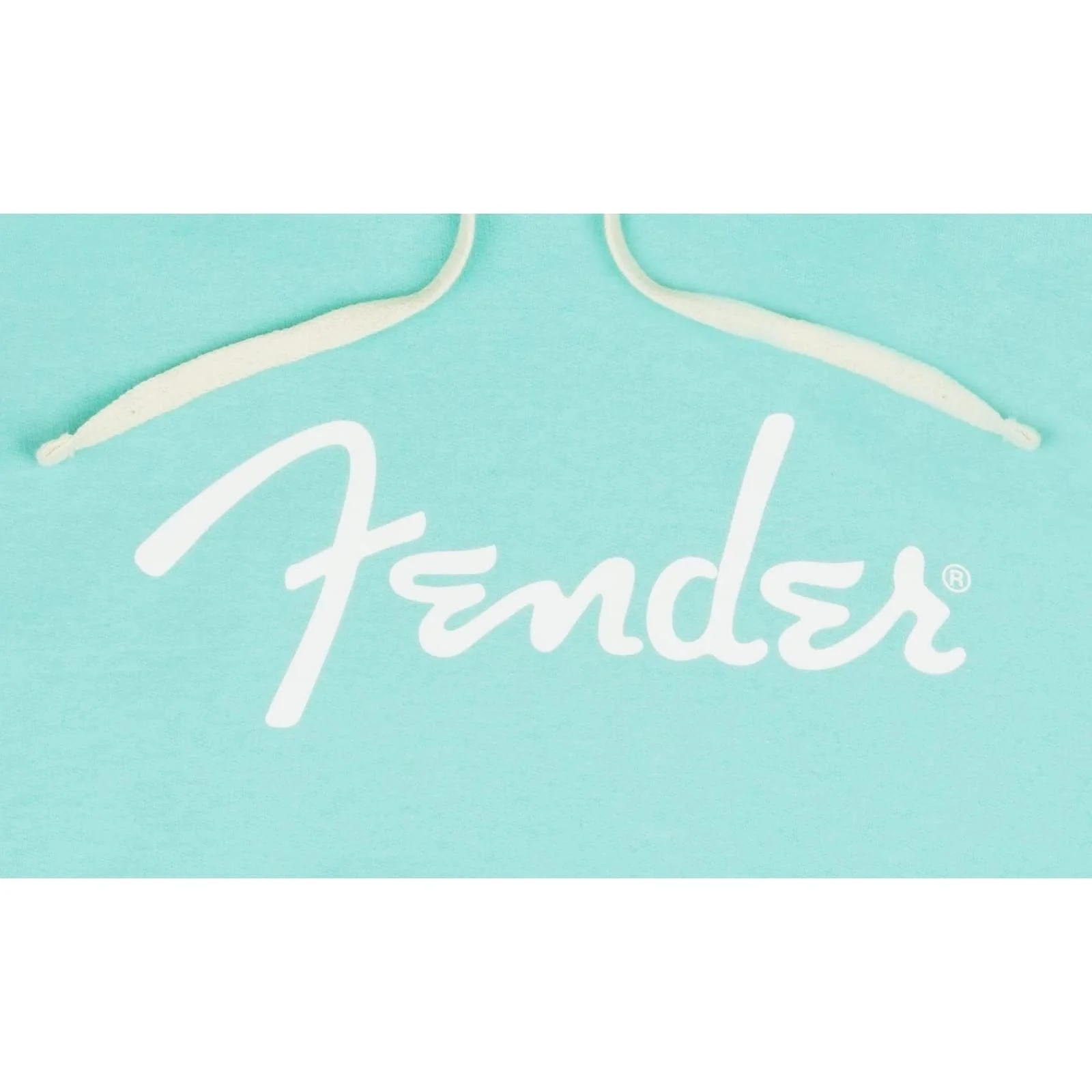 Fender Spaghetti Logo Hoodie, Daphne Blue, S - Image 2