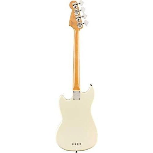 Squier Classic Vibe 60s Mustang Bass, Olympic White, Laurel Fingerboard - Image 3