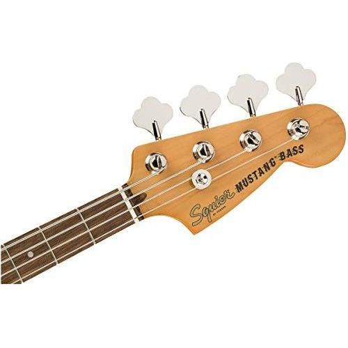 Squier Classic Vibe 60s Mustang Bass, Olympic White, Laurel Fingerboard - Image 6