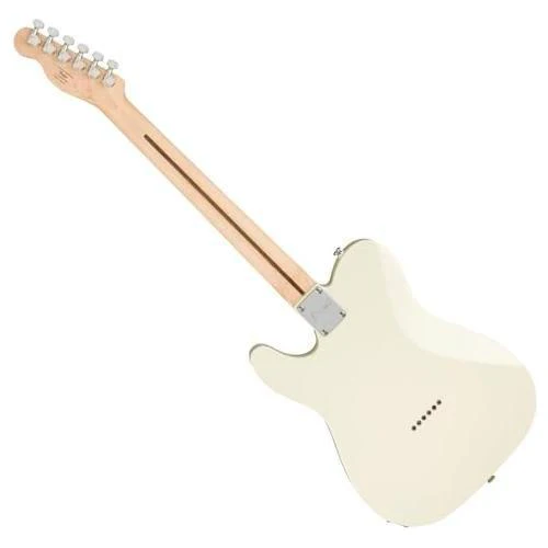Squier Affinity Series® Telecaster, Indian Laurel Fingerboard, Olympic White Bundle w/ 12 Picks & Liquid Audio Polishing Cloth - Image 3