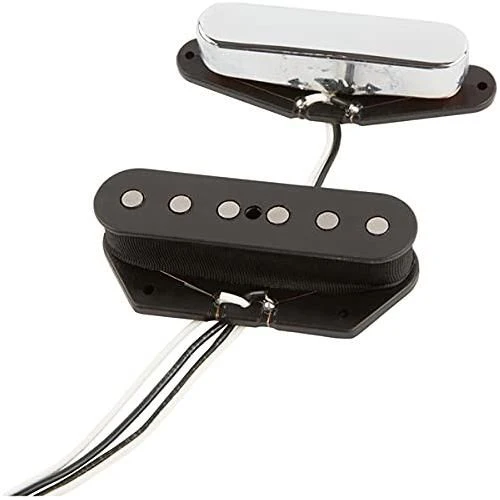 Fender Tex-Mex Telecaster® Pickup Set Bundle w/12x Guitar Picks and Liquid Audio Polishing Cloth - Image 2