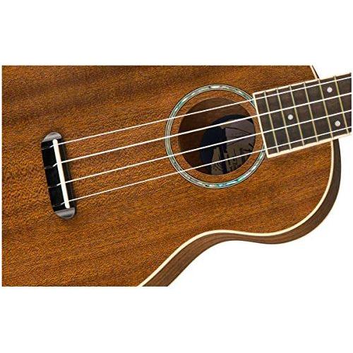 Fender Zuma Classic Concert Ukulele, Walnut Fingerboard, Natural - Image 7