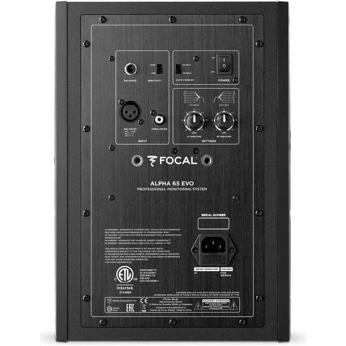 Focal Alpha 65 Evo 6.5 inch Powered Studio Monitor - Image 6