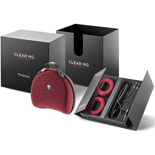Focal Clear Pro MG Professional Open-Back Headphones with Memory Foam Earpads, Multiple Cables and Rigid Carrying Case - Image 7