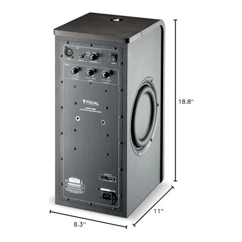 Focal Shape Twin 2x5" 2.5-Way Active Studio Monitor, Single - Image 8