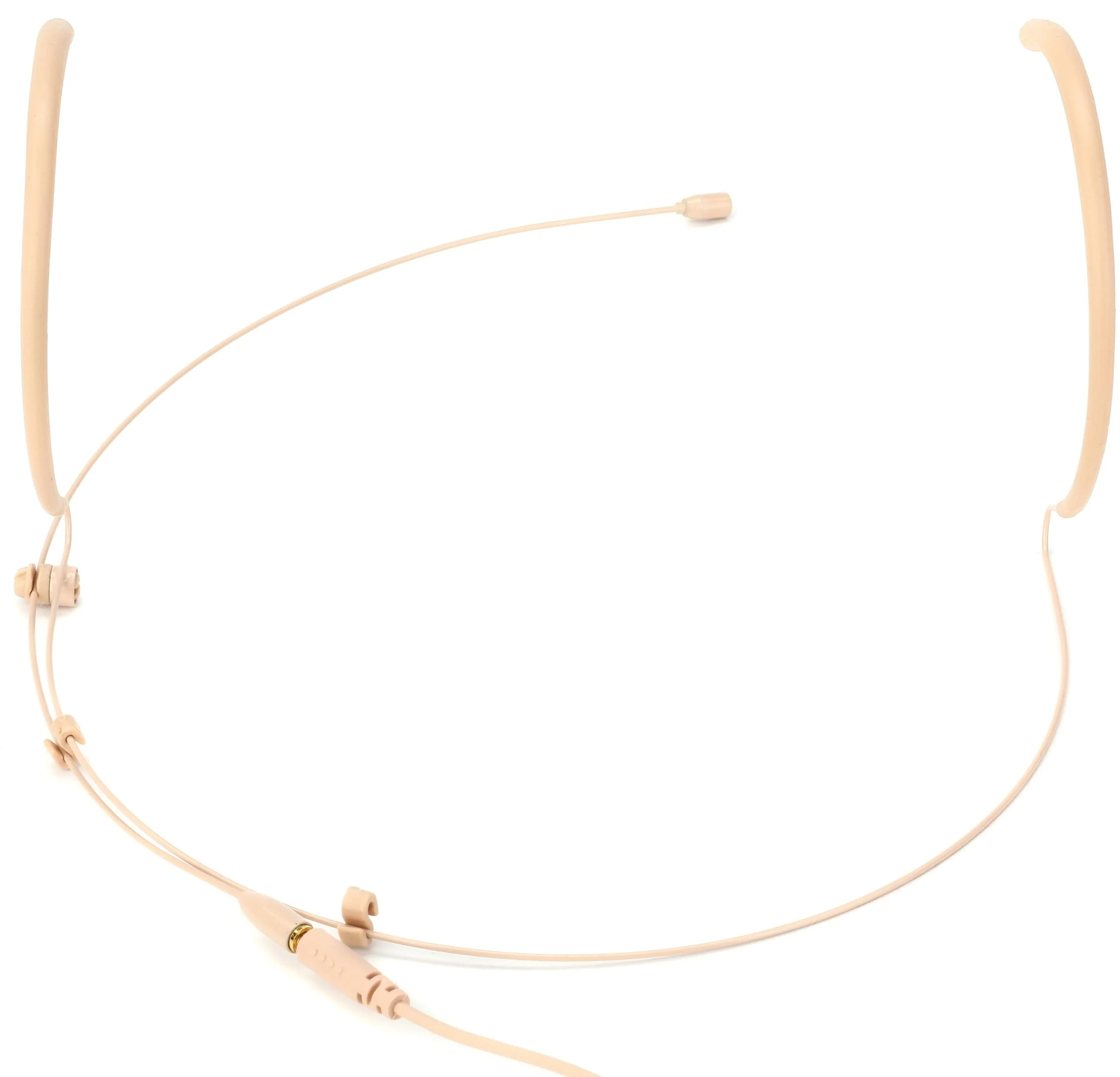 Galaxy Audio HSM8-OBG-4SHU Omnidirectional Earset Microphone with Shure Wireless Connector - Beige - Image 3