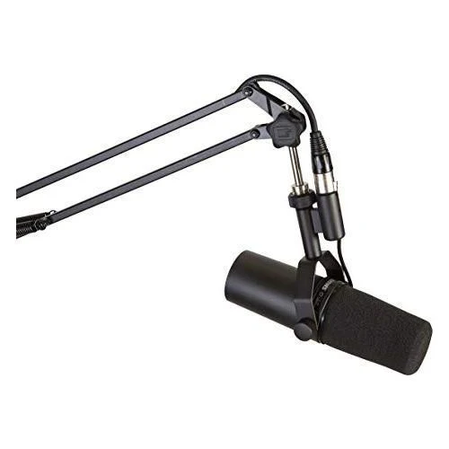 Gator Frameworks Deluxe Desk-Mounted Broadcast Microphone Boom Stand For Podcasts & Recording; Integrated XLR Cable (GFWBCBM3000) - Image 10