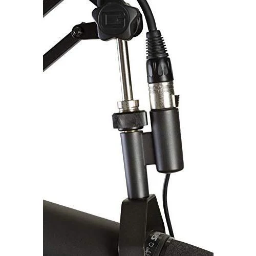 Gator Frameworks Deluxe Desk-Mounted Broadcast Microphone Boom Stand For Podcasts & Recording; Integrated XLR Cable (GFWBCBM3000) - Image 12