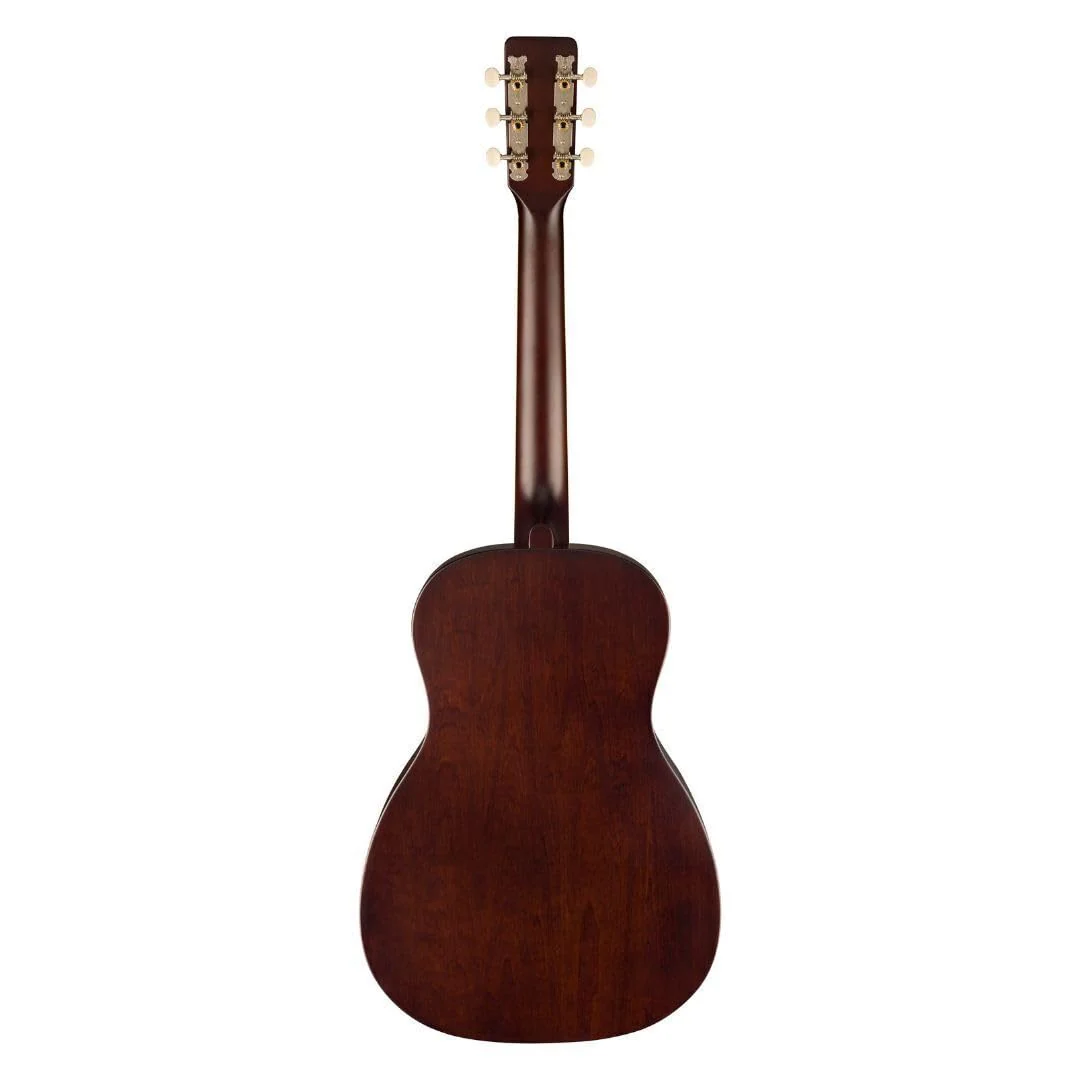 Grestch Jim Dandy Parlor 6-String Right-Handed Acoustic Guitar with Walnut Fingerboard and Nato C-Shaped Neck (Rex Burst) - Image 2