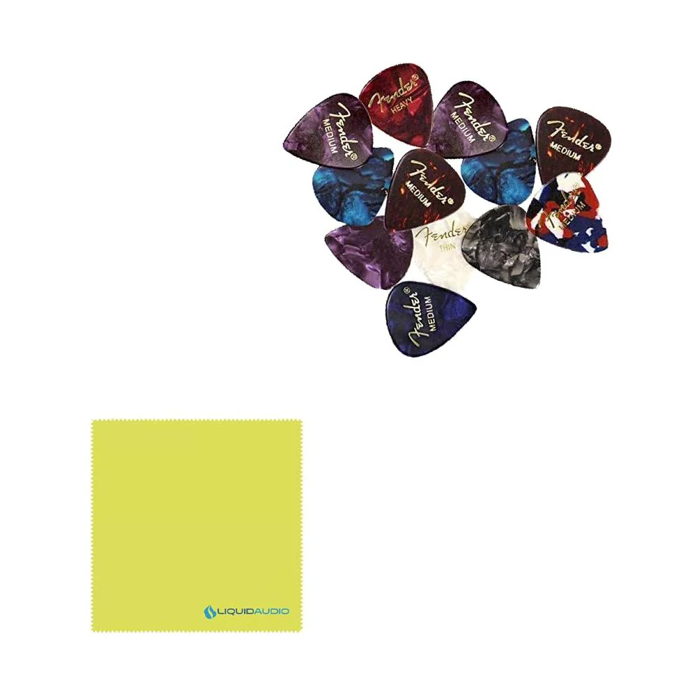 Gretsch® G2420T Streamliner Hollow Body Case, Tweed, 9222420001 Bundle w/ 12-Pack Guitar Pick and Liquid Audio Polishing Cloth - Image 2