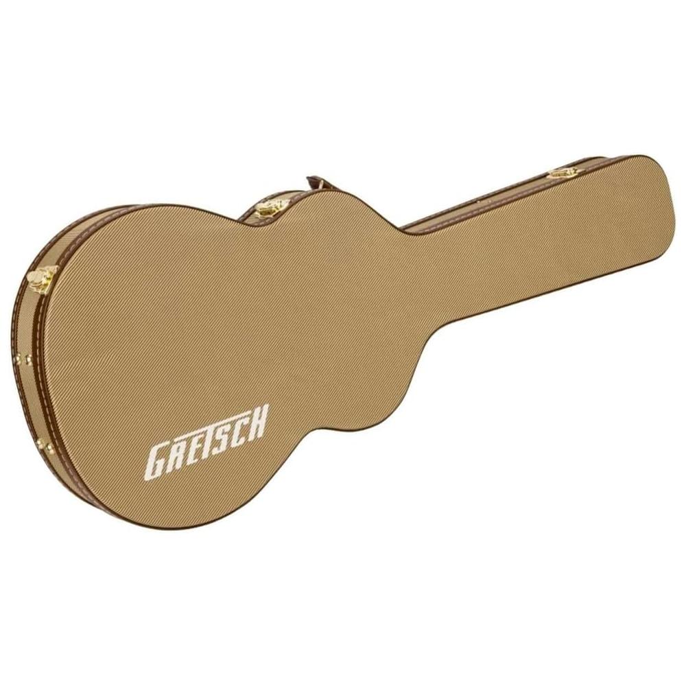 Gretsch® G2420T Streamliner Hollow Body Case, Tweed, 9222420001 Bundle w/ 12-Pack Guitar Pick and Liquid Audio Polishing Cloth - Image 3
