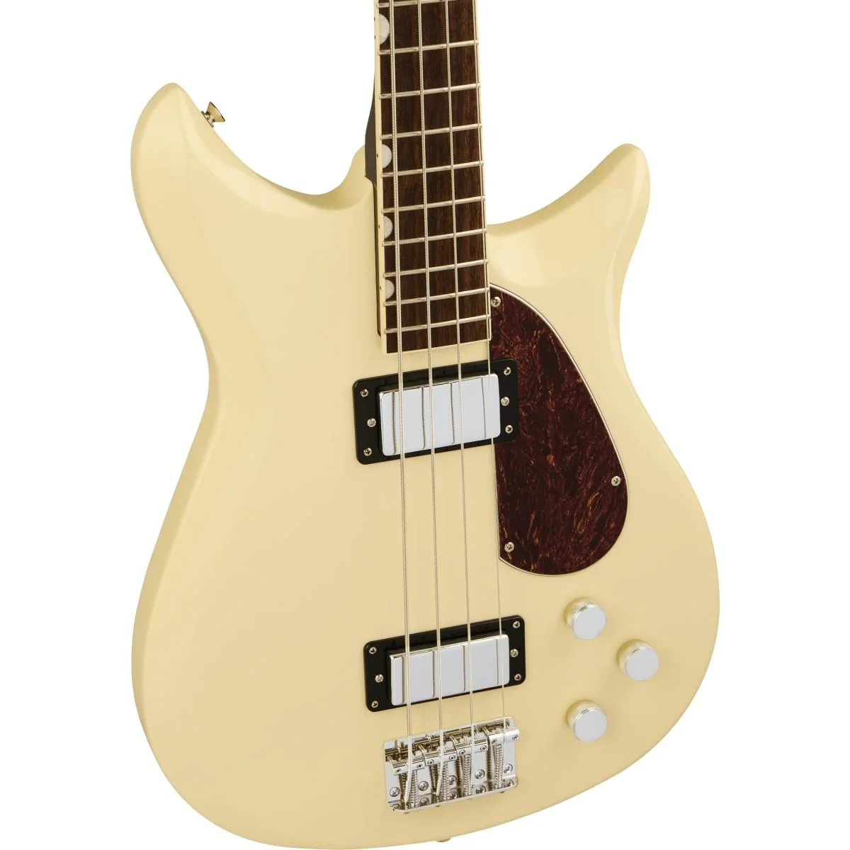 Gretsch Electromatic CVT Medium-scale Electric Bass Guitar - Vintage White - Image 4