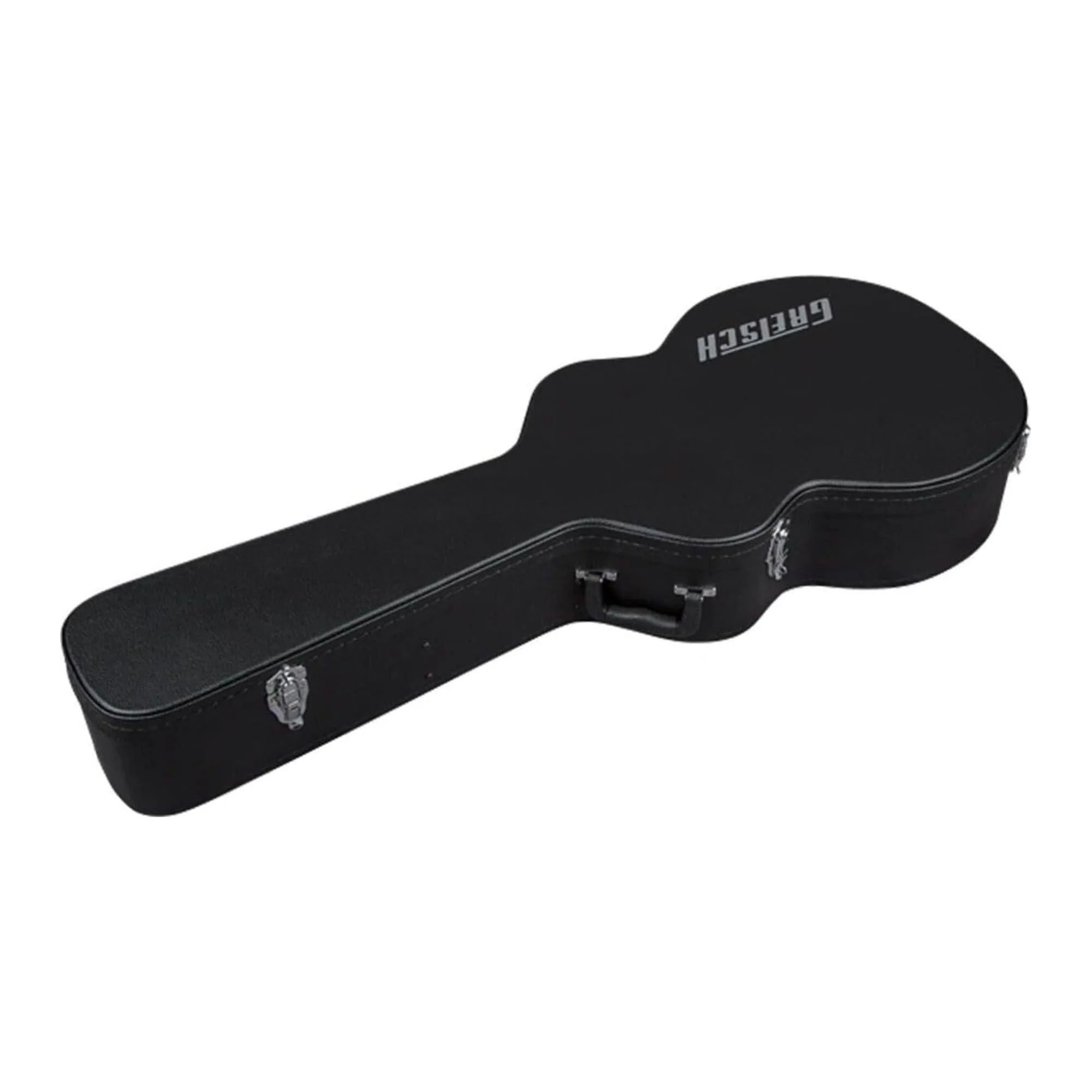 Gretsch G2420T Streamliner Hollow Guitar Body Case with Chrome Latches and Plush Interior (Black) - Image 4