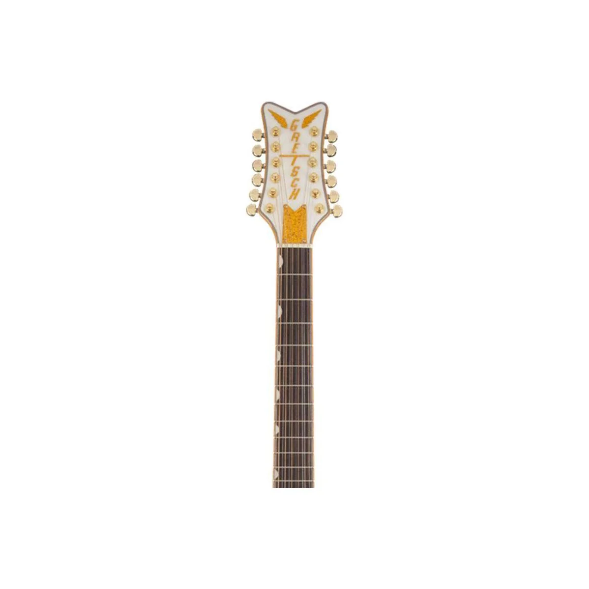 Gretsch G5022CWFE-12 Rancher Falcon White 12-String Acoustic-Electric Guitar - Image 5