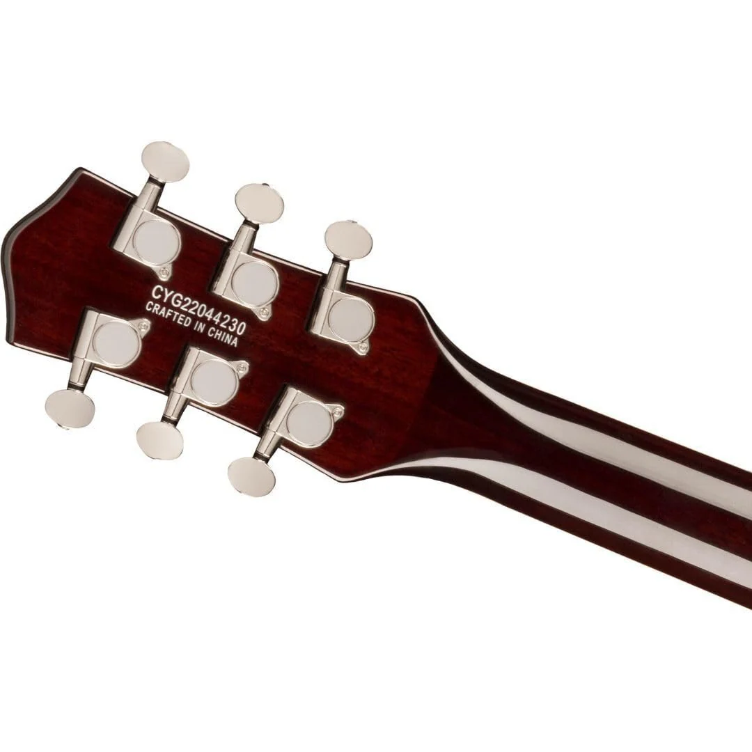 Gretsch G5210-P90 Electromatic 6-String Right-Handed Jet Two 90 Electric Guitar with Gloss Finish and Mahogany Body (Cadillac Green) - Image 6