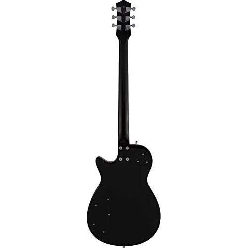 Gretsch G5260T Electromatic Jet Baritone Solid Body 6-String Electric Guitar with Bigsby, 12-Inch Laurel Fingerboard, and Bolt-On Maple Neck (Right-Hand, Black) - Image 3