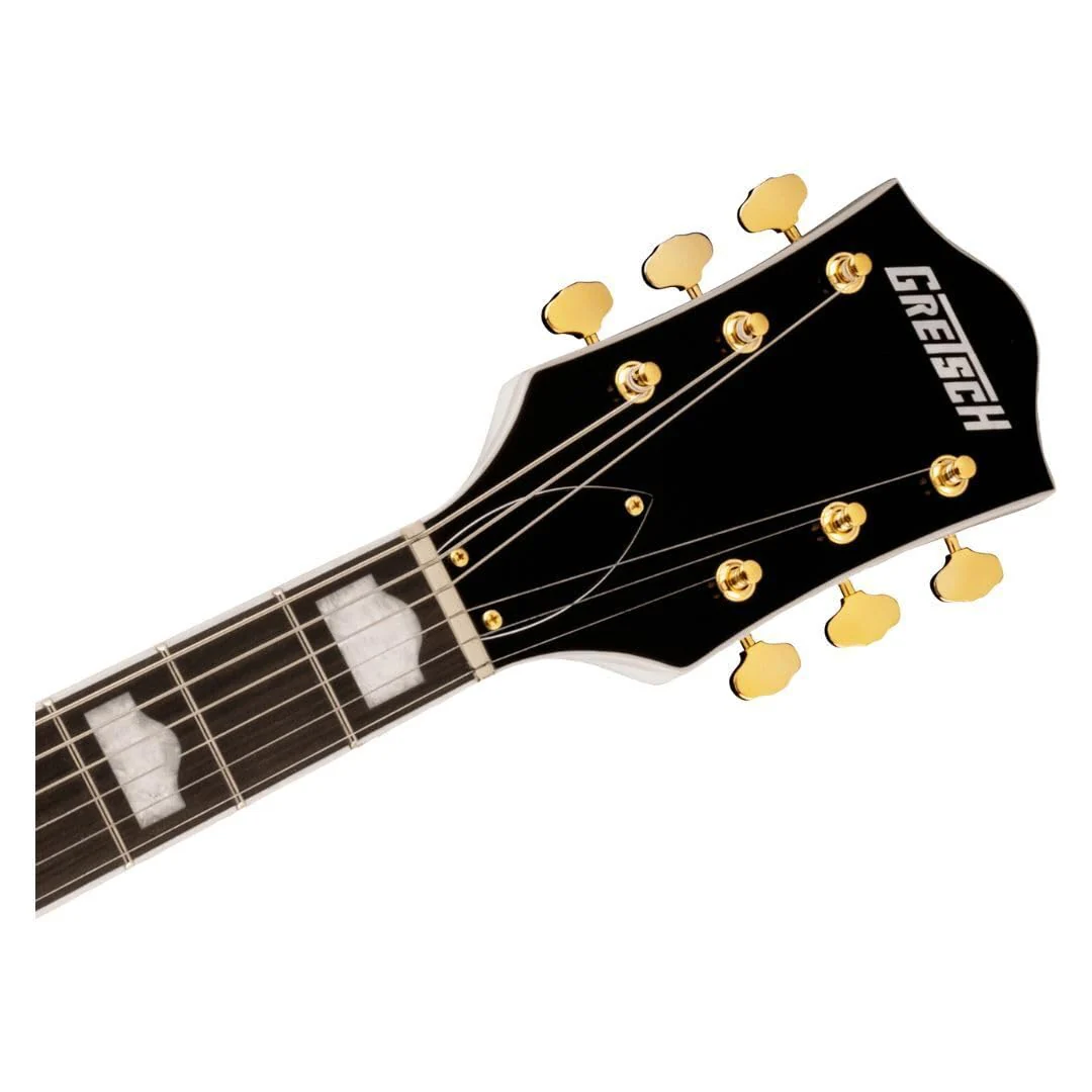 Gretsch G5422TG Electromatic 6-String Right-Handed Classic Double-Cut Hollowbody Electric Guitar with Bigsby, Laurel Fingerboard and Maple Neck (Snowcrest White) - Image 5
