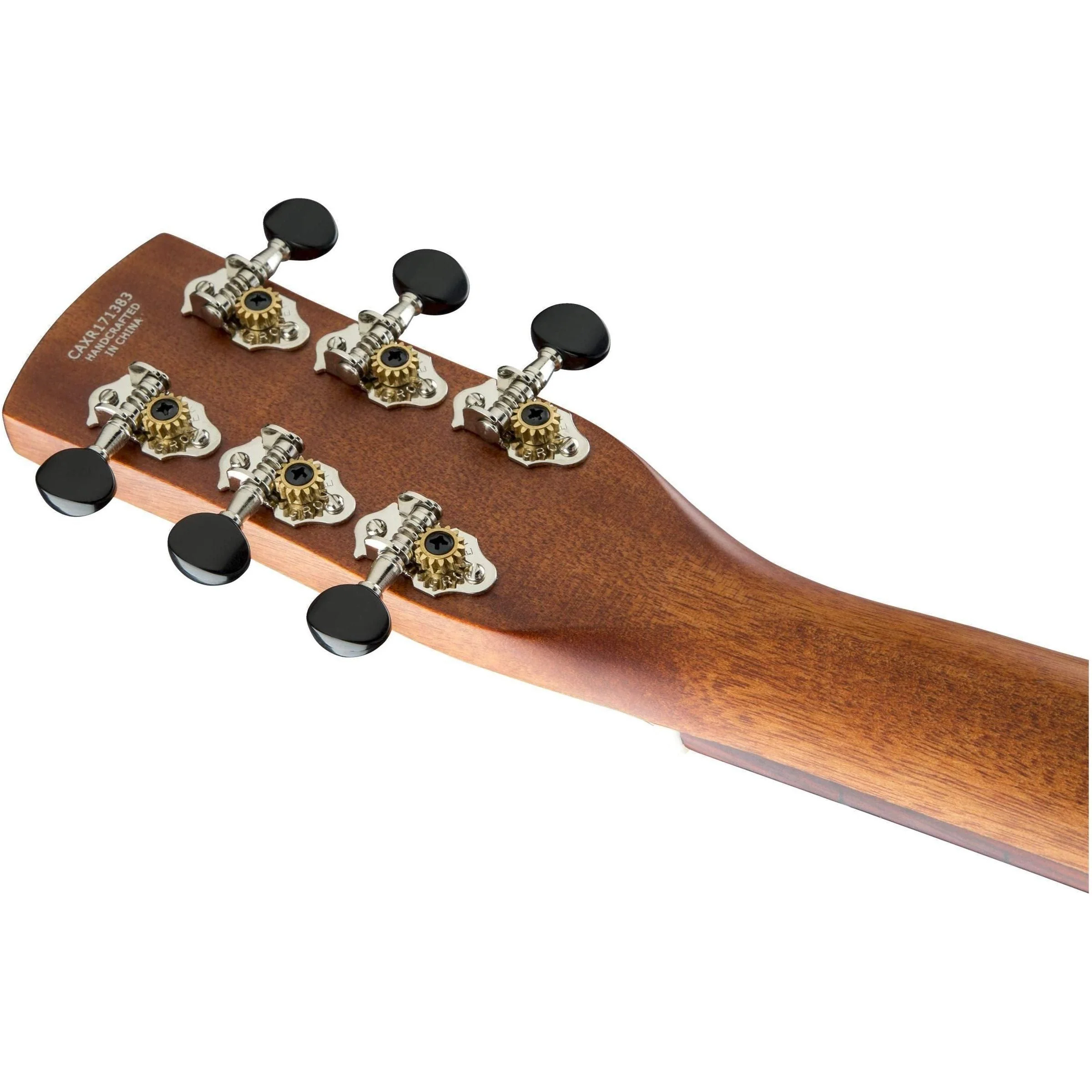 Gretsch G9201 Honey Dipper Round-Neck, Brass Body, and Padauk Fingerboard 6-String Resonator Guitar (Right-Handed, Weathered Pump House Roof) - Image 6