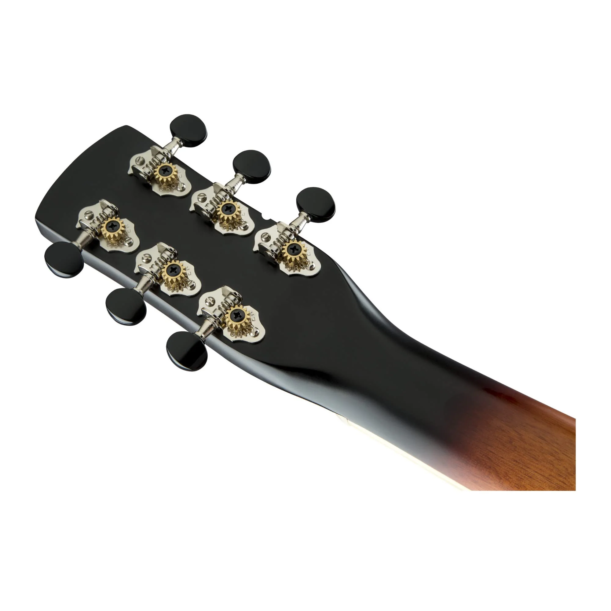 Gretsch G9240 Alligator Mahogany Round Neck Resonator 6-String Guitar with Padauk Fingerboard (Right-Handed, 2-Color Sunburst) - Image 8