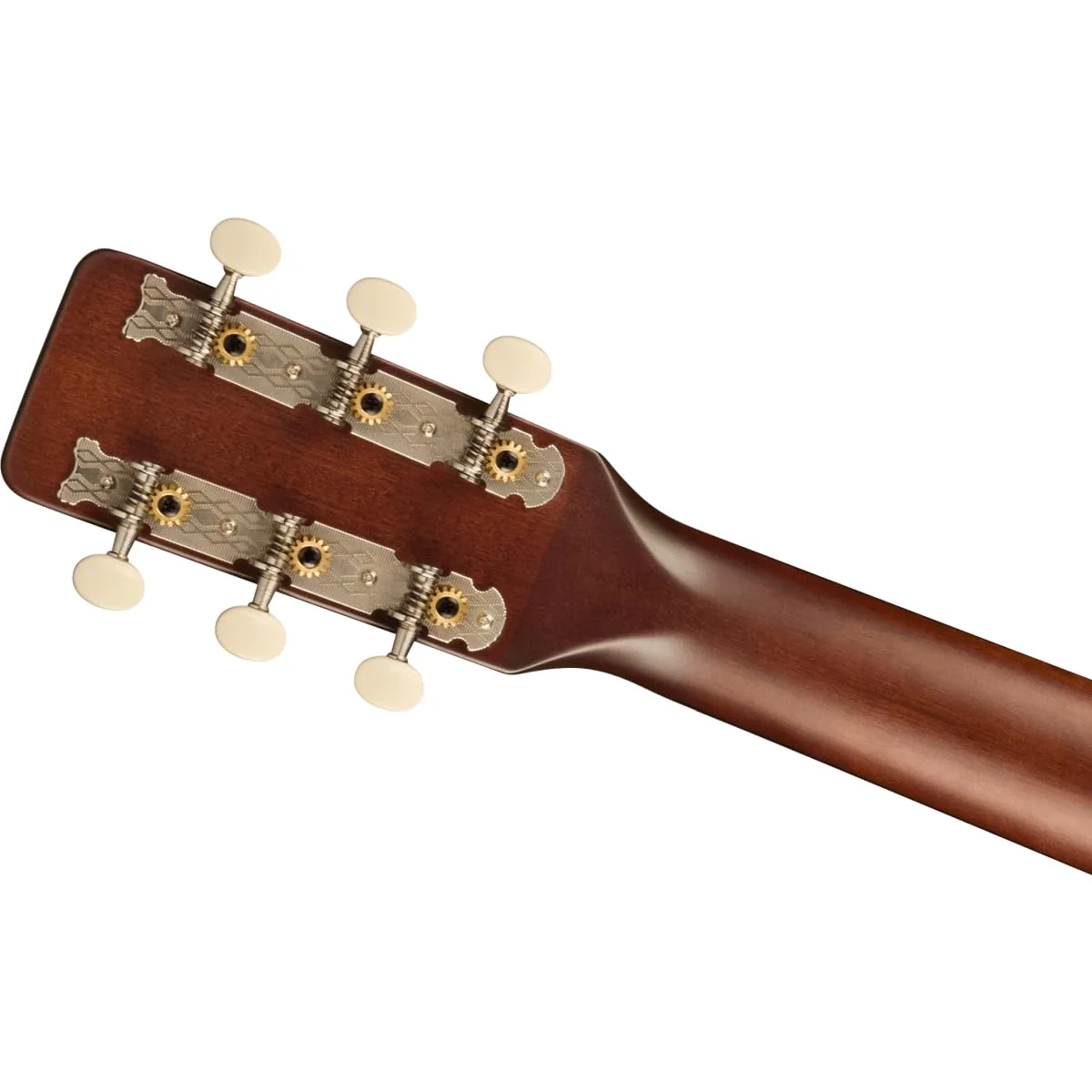 Gretsch Jim Dandy Deltoluxe Concert 6-String Right-Handed Acoustic Guitar with C-Shape Neck and Select Lightweight Laminate Tonewoods X-Braced Body (Black Top) - Image 7