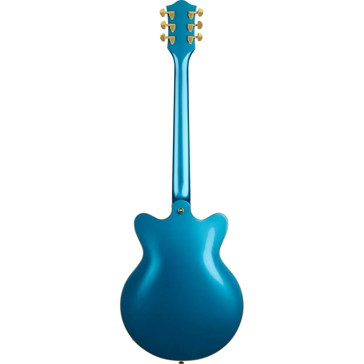 Gretsch LTD Streamliner Center Block Jr. Double-cut Semi-hollowbody Electric Guitar - Riviera Blue - Image 3