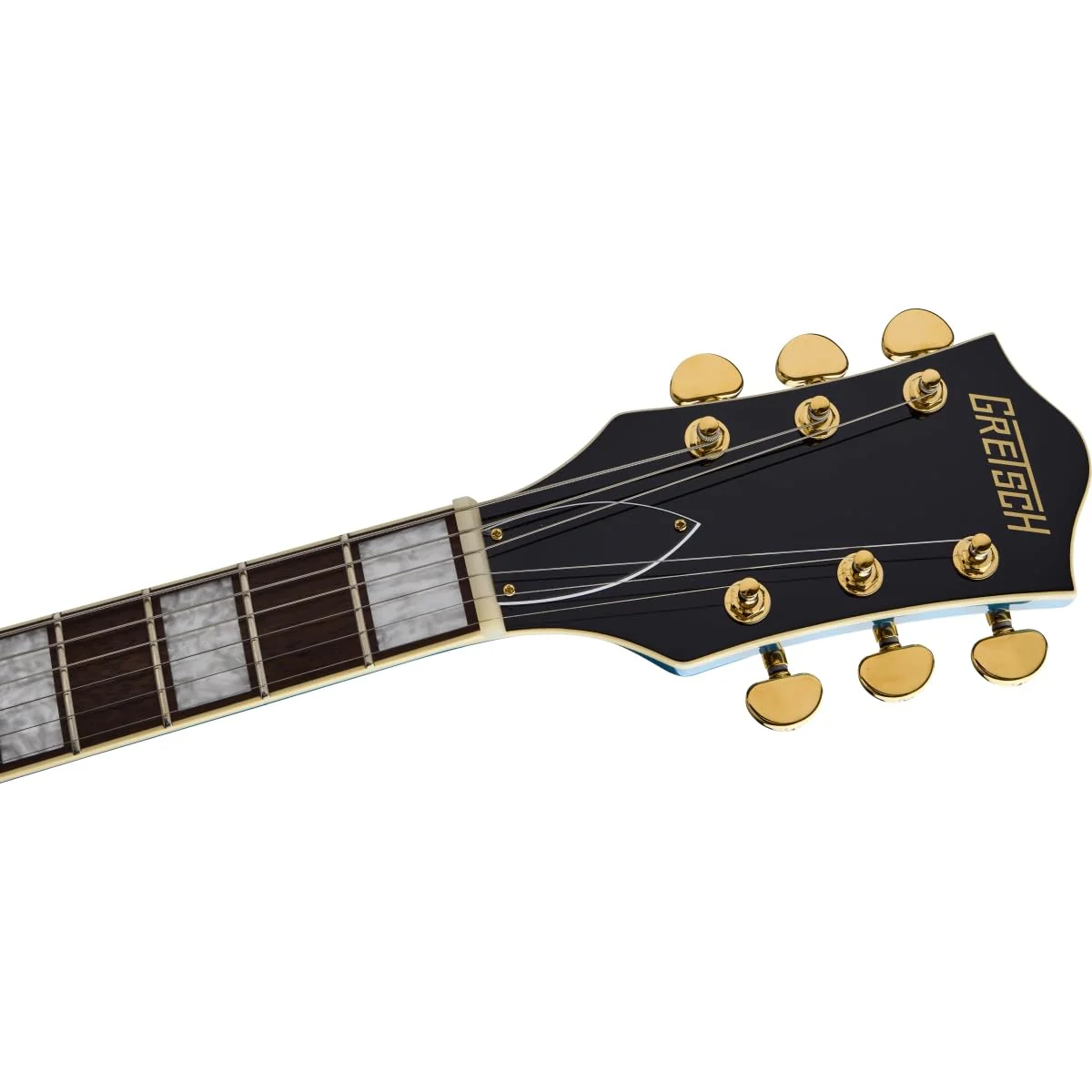 Gretsch LTD Streamliner Center Block Jr. Double-cut Semi-hollowbody Electric Guitar - Riviera Blue - Image 6
