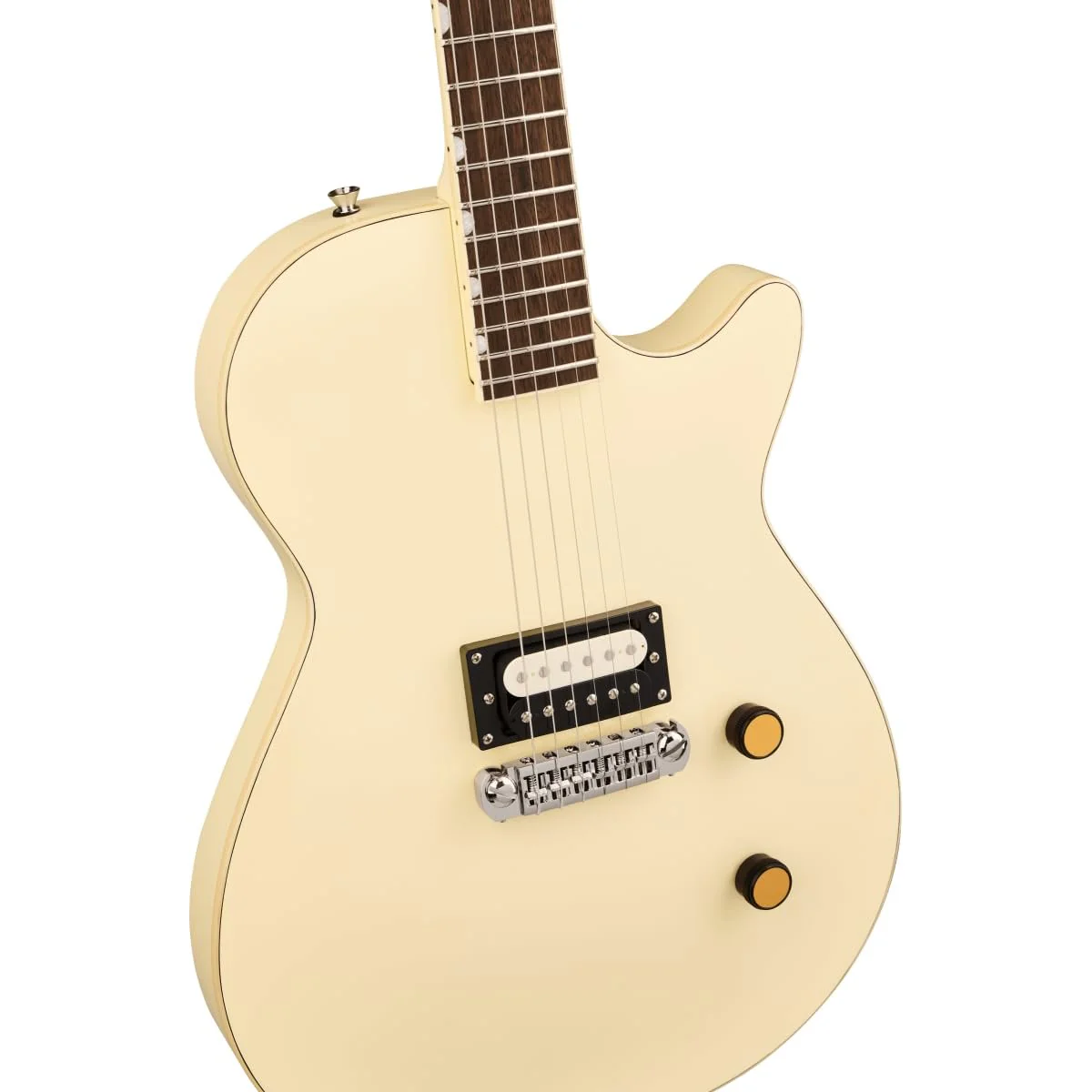 Gretsch Streamliner Jet 1 Pickup Electric Guitar - Aged White - Image 4