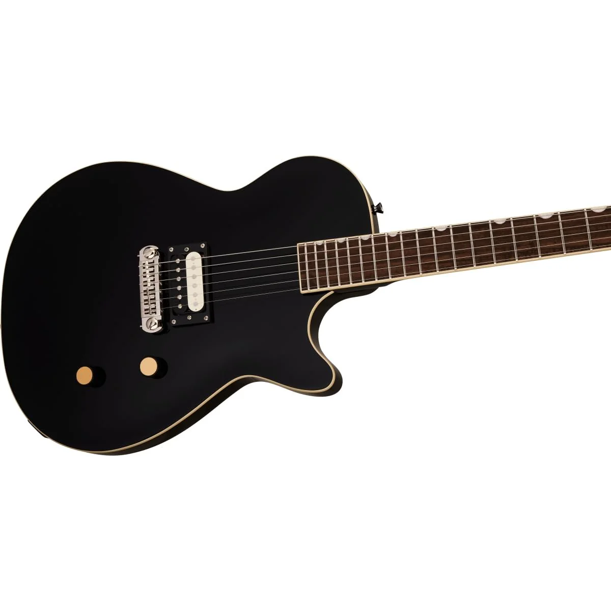 Gretsch Streamliner Jet 1 Pickup Electric Guitar - Jet Black - Image 5
