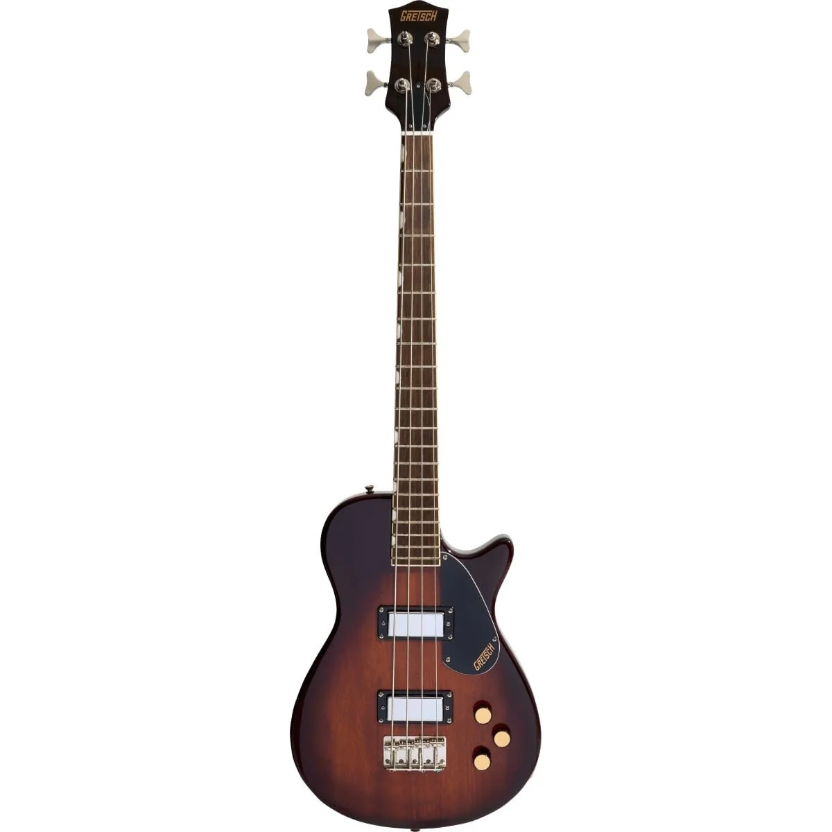 Gretsch Streamliner Jet Club Short-scale Electric Bass Guitar - Havana Burst - Image 2