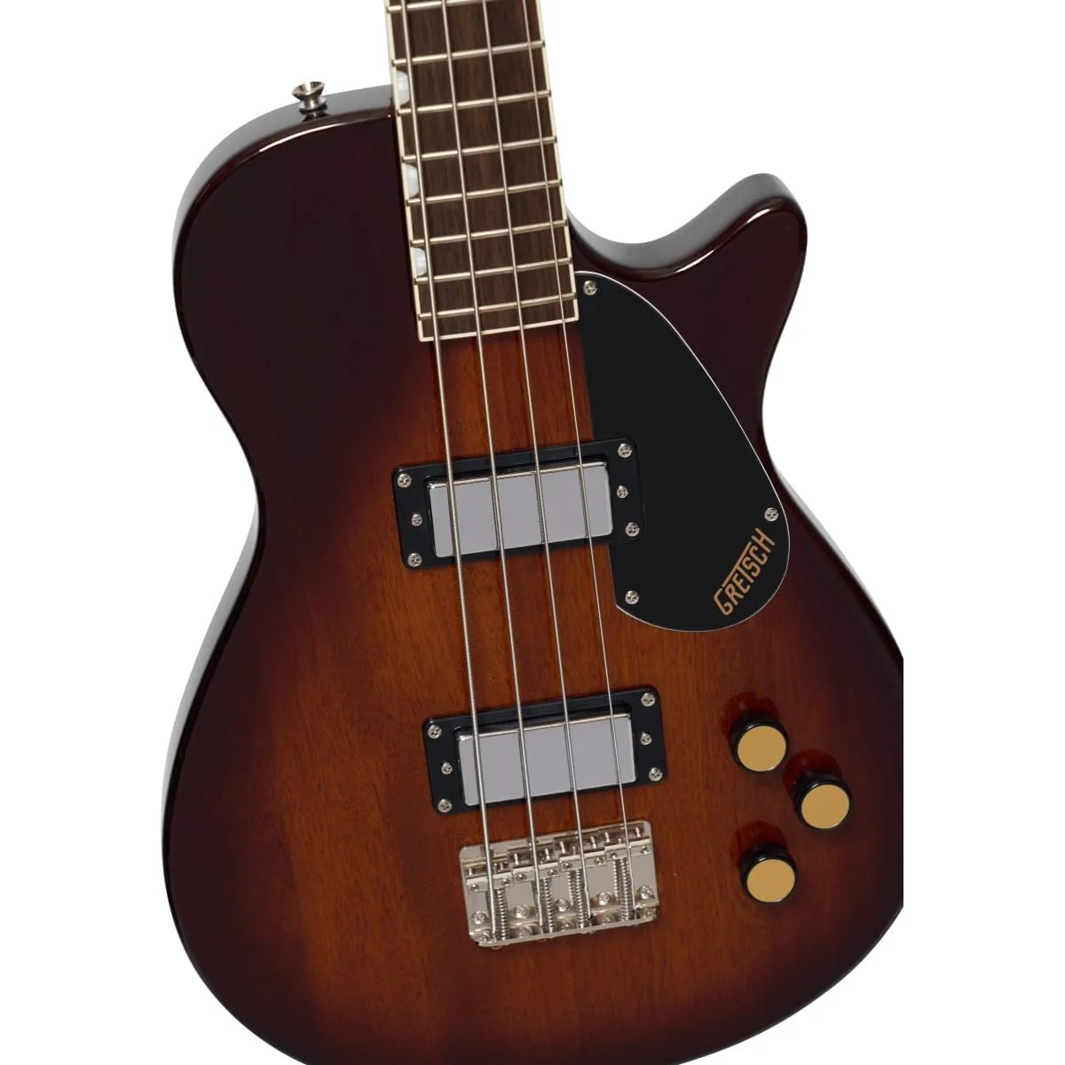 Gretsch Streamliner Jet Club Short-scale Electric Bass Guitar - Havana Burst - Image 4