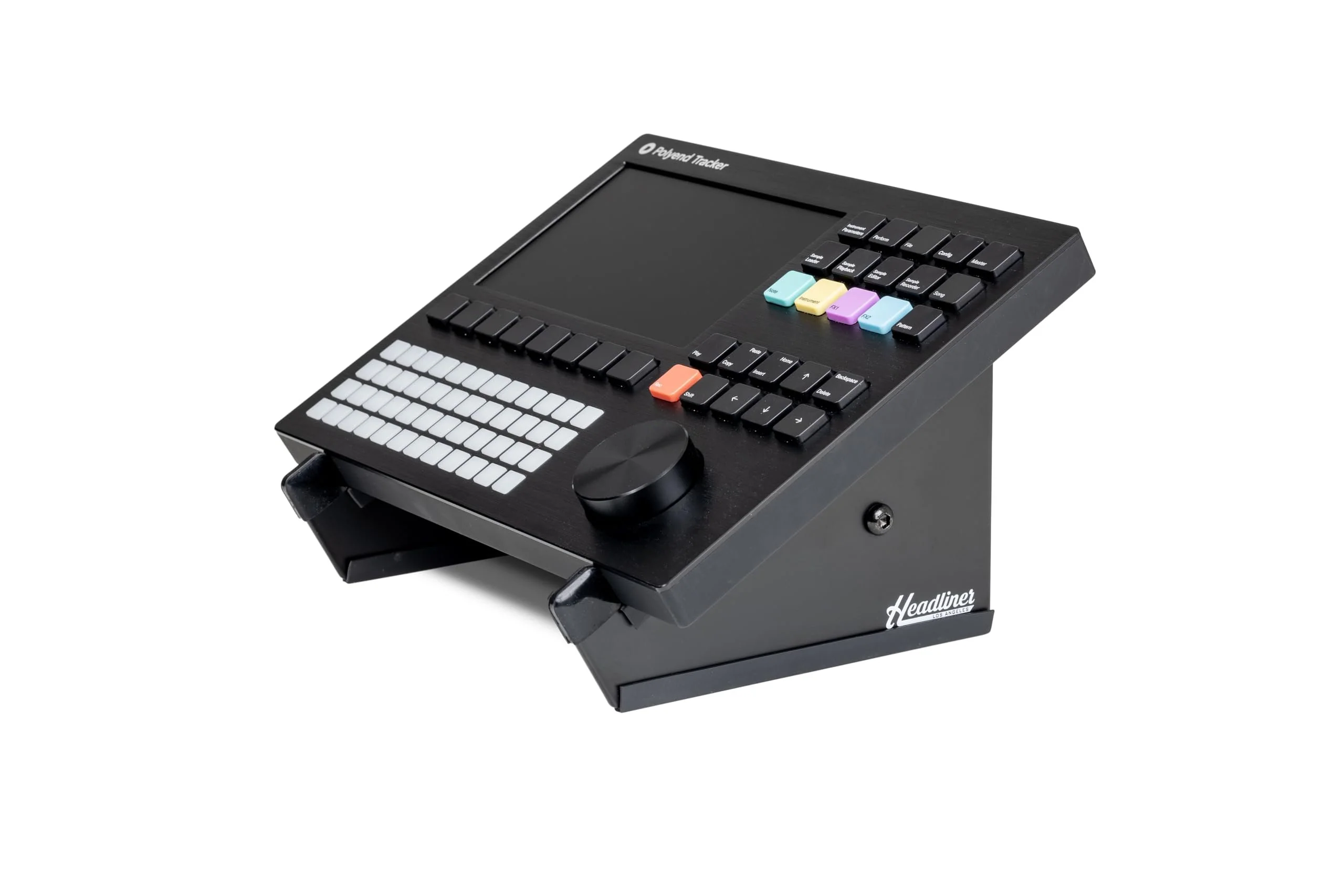 Headliner Adjustable Steel Desktop Production Stand (Small); Fits Small Synths, Samplers, Effects Modules, Drum Machines and more Music Production Gear for your Studio - Image 2