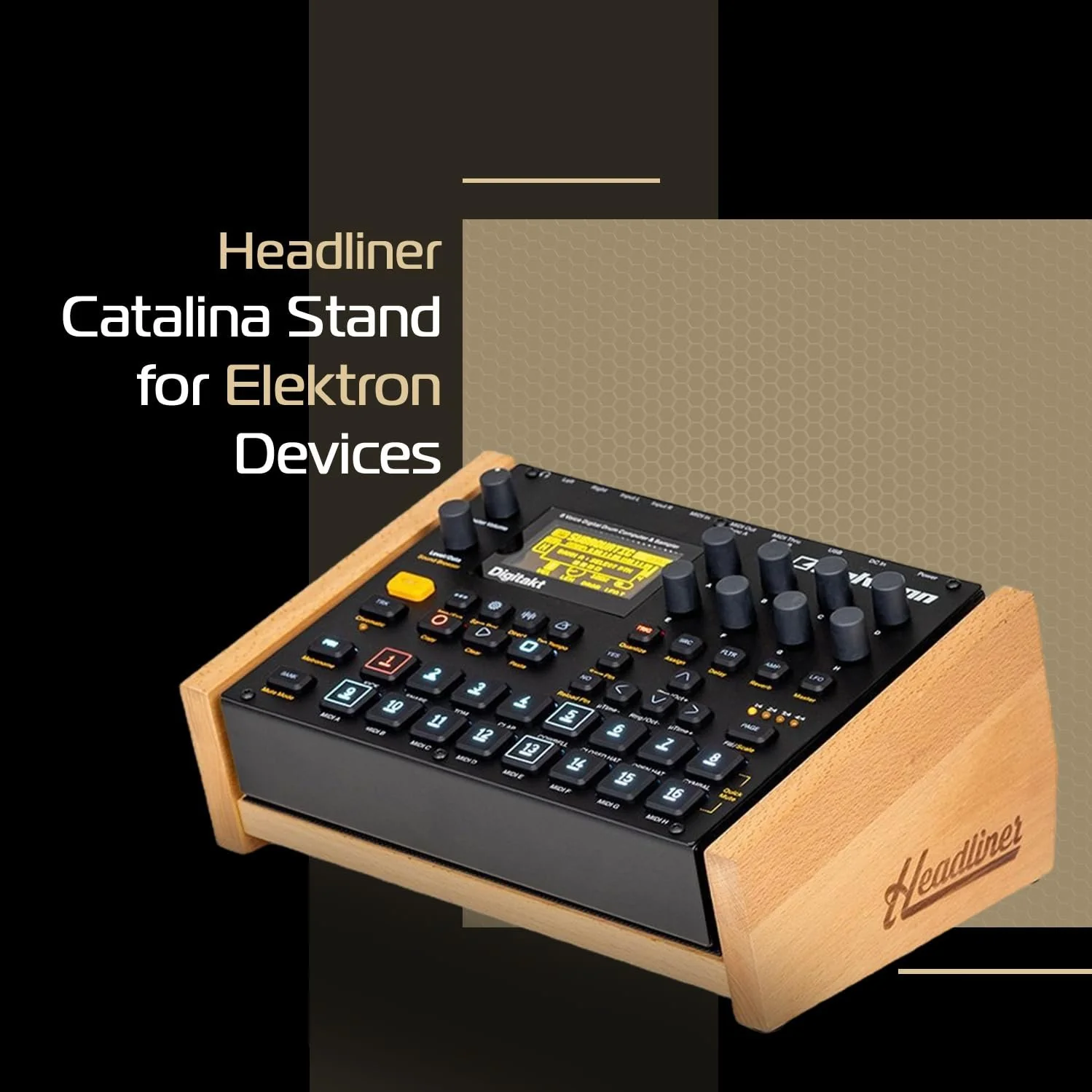 Headliner Catalina Stand Compatible with Elektron Digitone, Digitakt, Syntakt , and Analog Heat +FX - Image 2