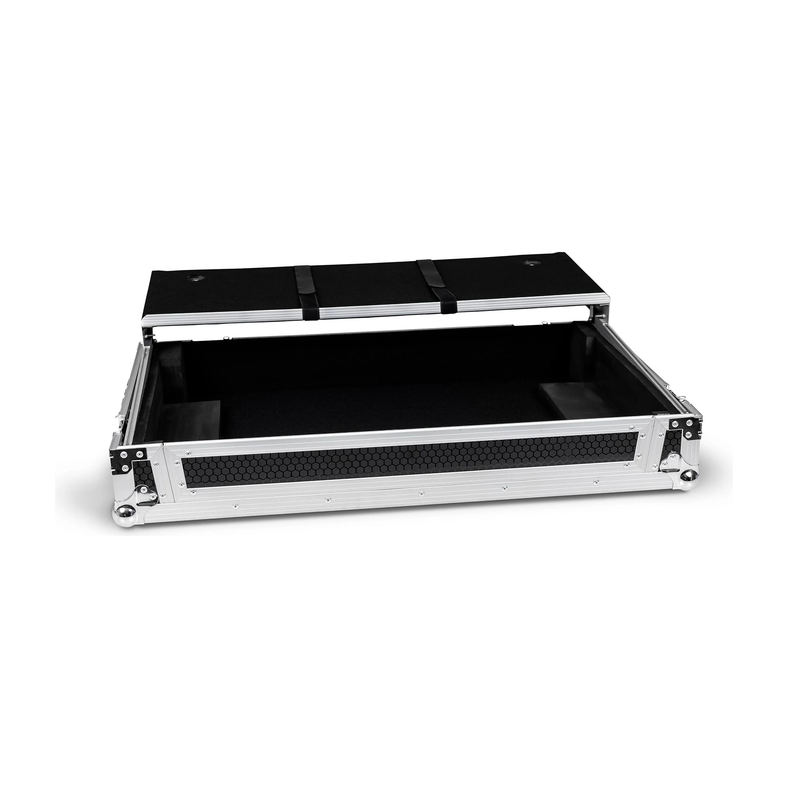 Headliner Flight Custom Fit Case with Laptop Platform and Wheels Compatible with Rane Four DJ Controller, DJ Equipment Road Case - Image 6