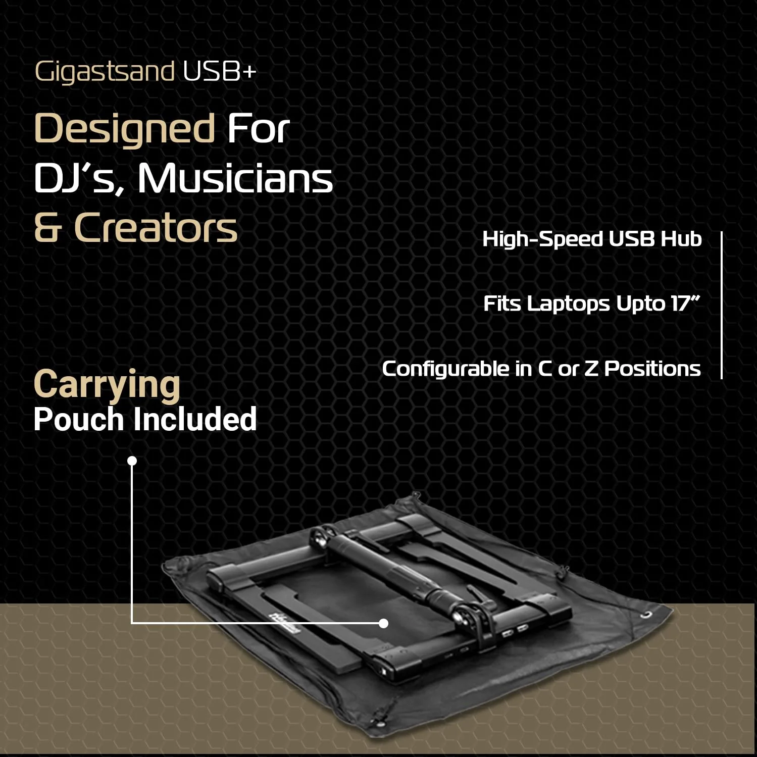 Headliner Gigastand - Adjustable DJ Laptop Stand - Image 11