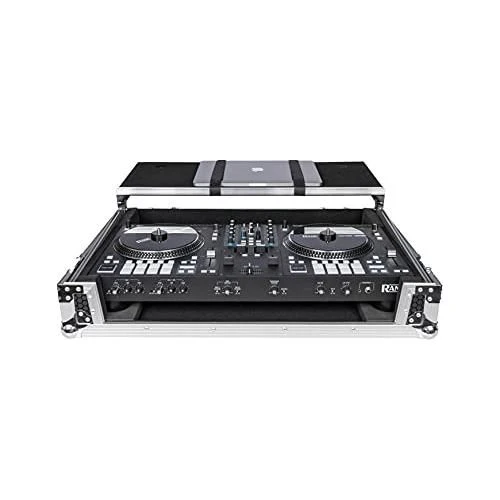 Headliner Los Angeles Flight Case for Rane One w/Laptop Platform and Wheels,Black,HL10005 - Image 2