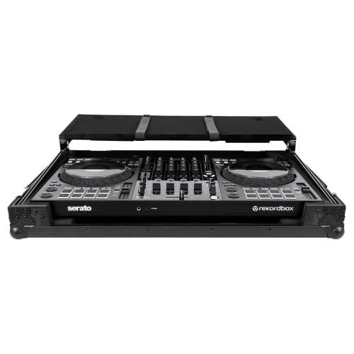 Headliner Los Angeles Headliner Pitch Black DDJ-FLX10 w/Laptop Platform & Wheels Flight Case (HL10013) - Image 5