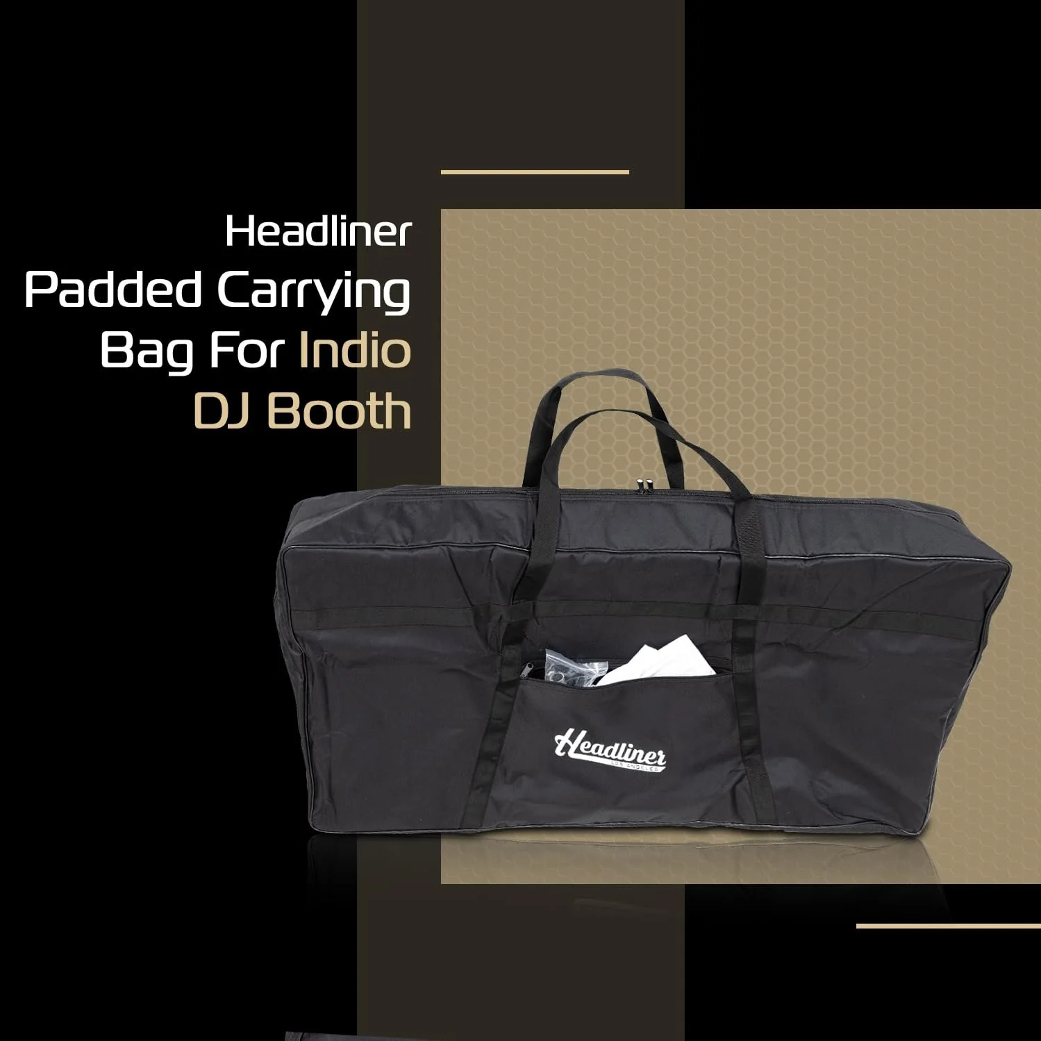 Headliner Padded Carrying Bag for Indio DJ Booth - Premium Carry on Bag with Large Outside Pockets, Padded Protection, and Lightweight Design - Safeguard Your DJ Equipment on the Go - Image 2