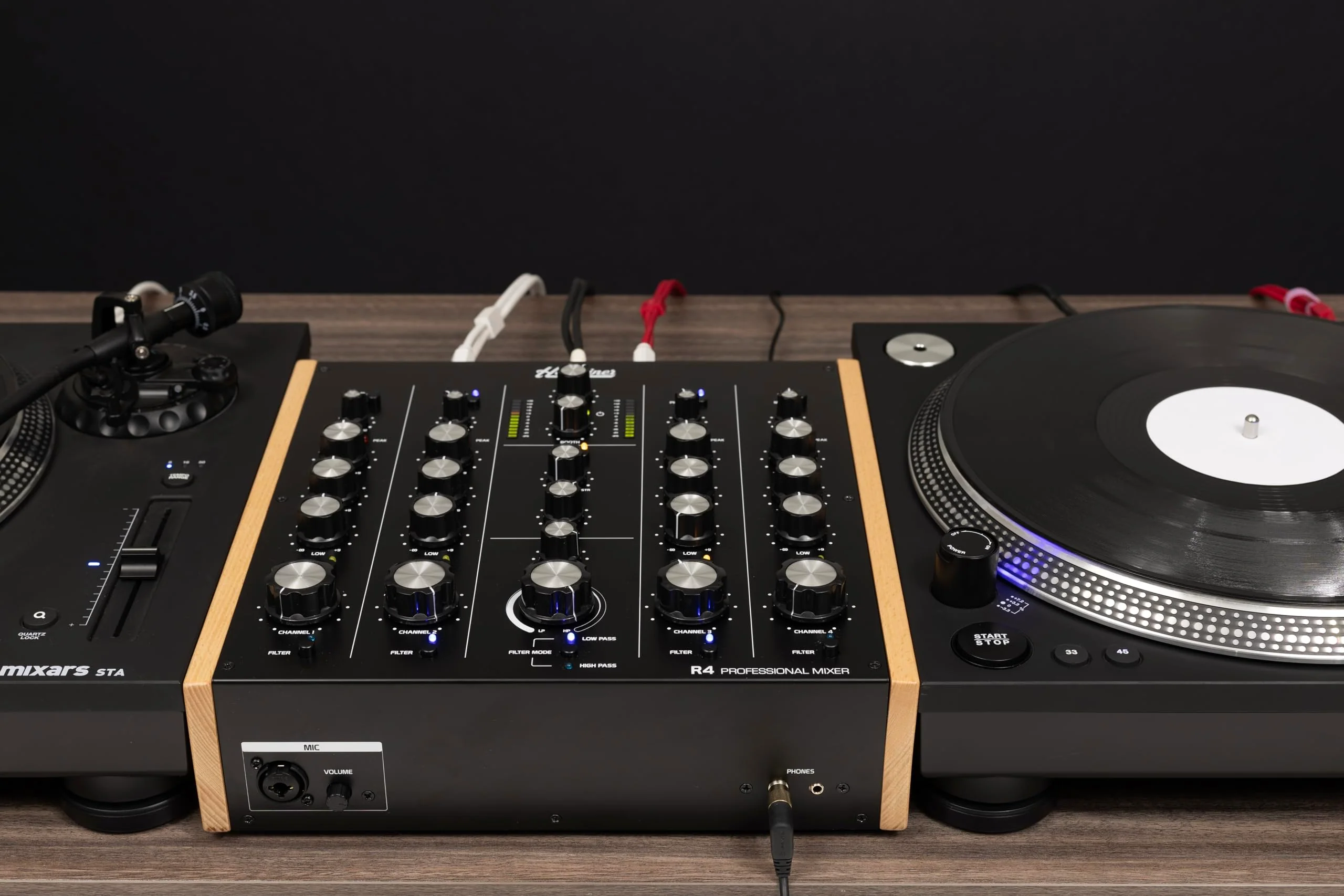 Headliner R4 4-Channel analog rotary DJ mixer with built-in Filter - Image 7