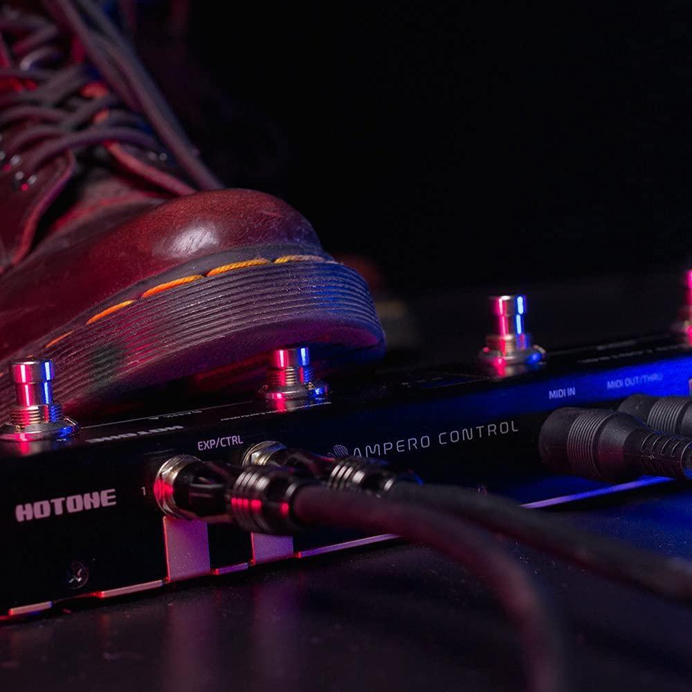 HOTONE MIDI Foot Controller Pedal Bluetooth Ampero Control 4 Button - Image 7