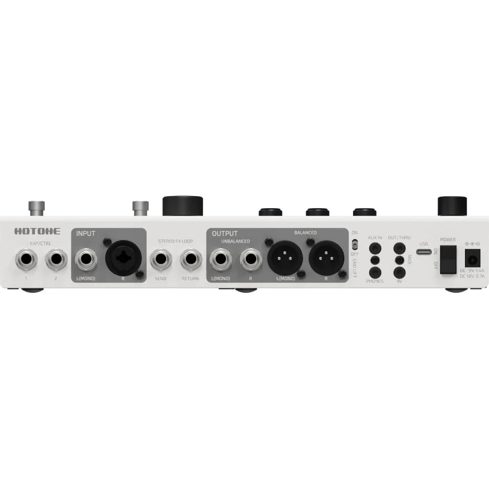 HOTONE Multi-Effects Pedal Processor Touch Screen Guitar Bass Amp Modeling IR Cabinets Simulation Dual Effect Chains with FX Loop MIDI I/O Stereo OTG USB Audio Interface Ampero II Stage - Image 4