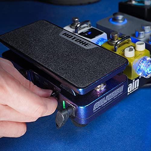 Hotone Wah Active Volume Passive Expression Guitar Effects Pedal Switchable Soul Press II 4 in 1 with Visible Guitar Effects Pedal - Image 7