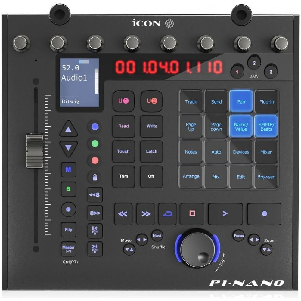 iCON Pro Audio P1 Nano Compact USB C-MIDI Control Surface - Image 4