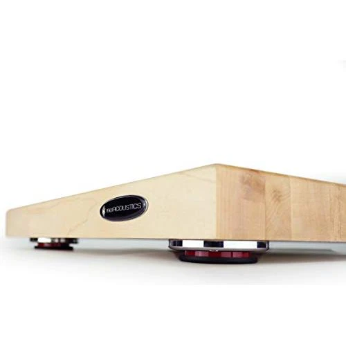 IsoAcoustics DELOS Turntable Isolation Butcher Block - Image 12