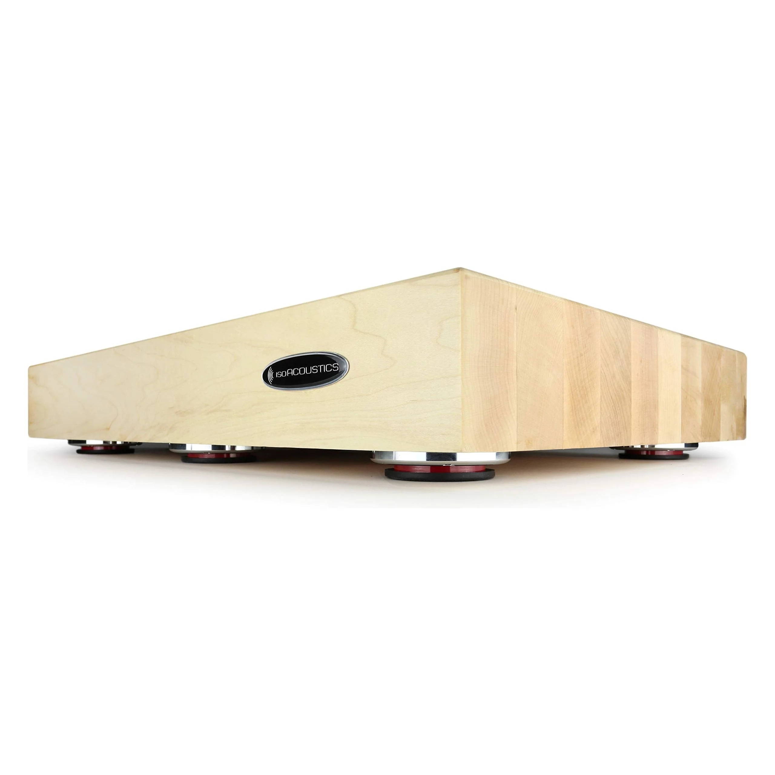 IsoAcoustics DELOS Turntable Isolation Butcher Block - Image 17