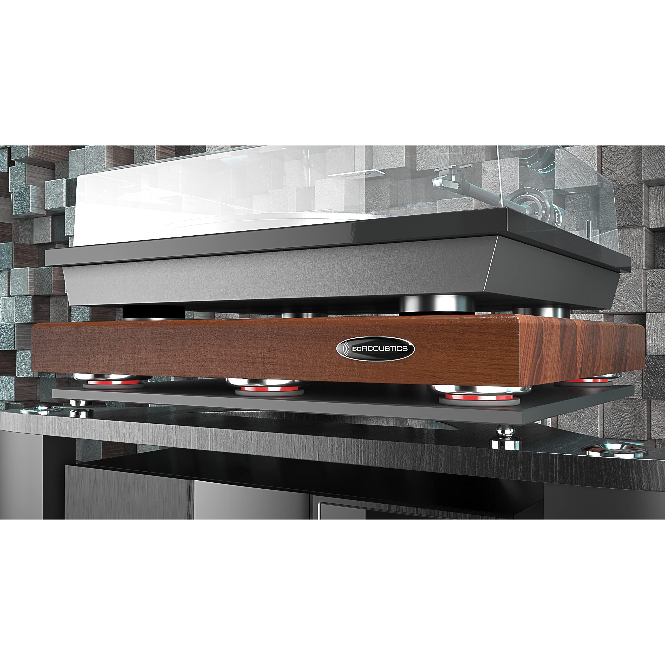 IsoAcoustics DELOS Turntable Isolation Butcher Block - Image 26