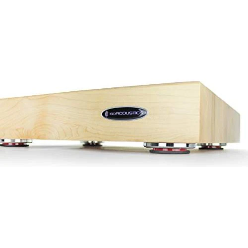 IsoAcoustics DELOS Turntable Isolation Butcher Block - Image 33