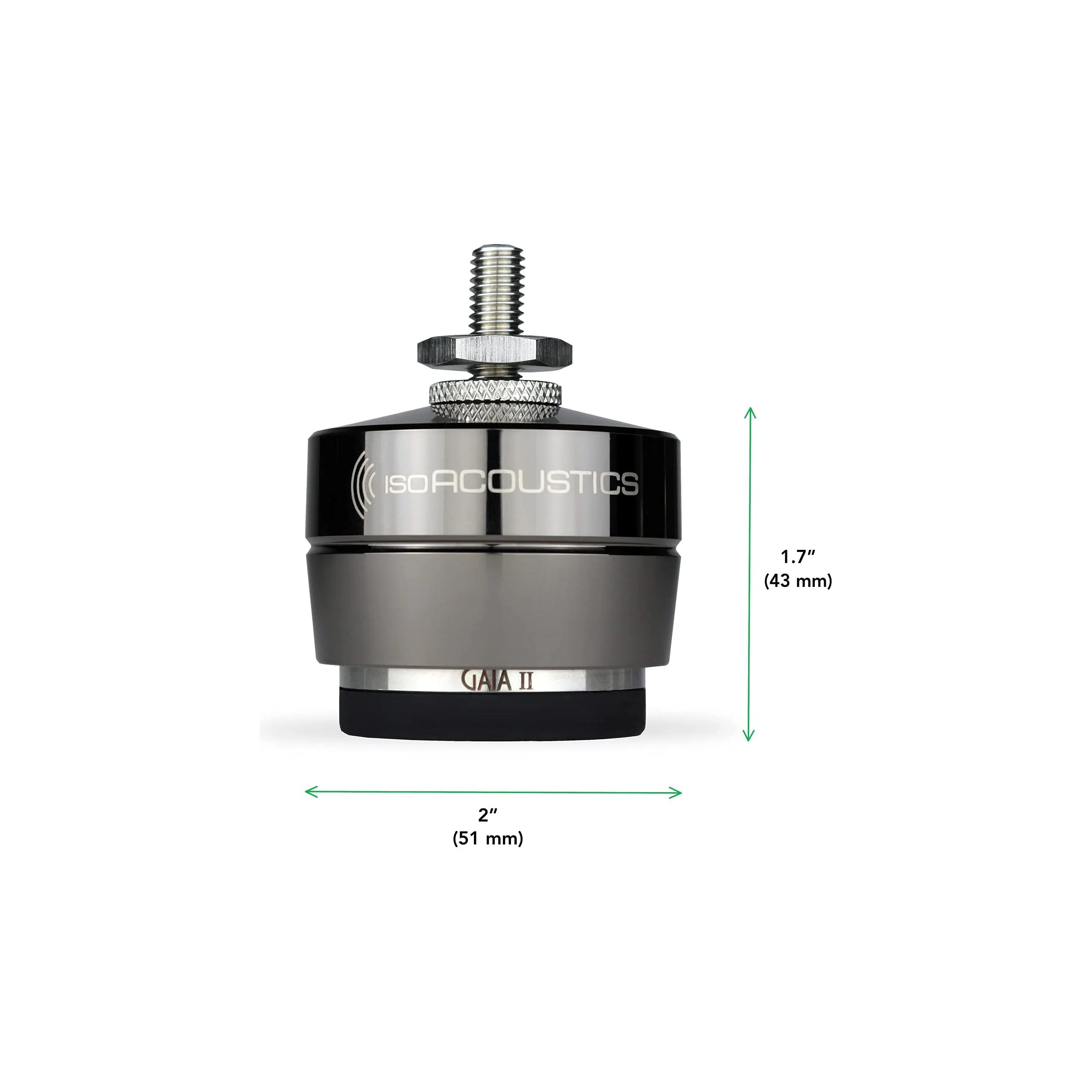 IsoAcoustics Gaia Series Isolation Feet for Speakers & Subwoofers (Set of 4) - Image 19
